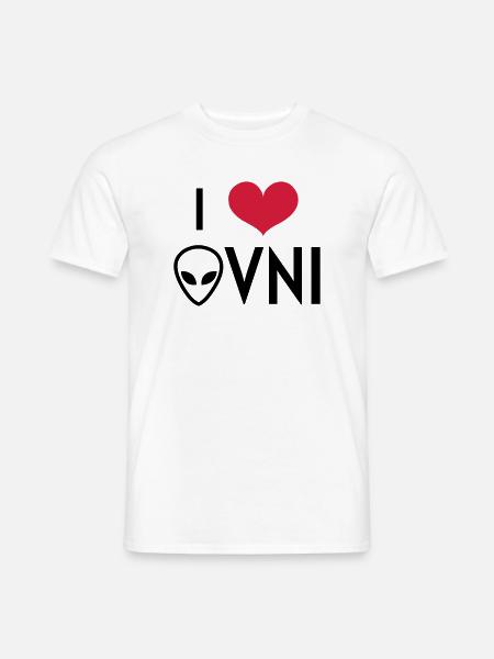 OVNI - UFO - Alien - Espace - Extraterrestre - Men's T-Shirt - white