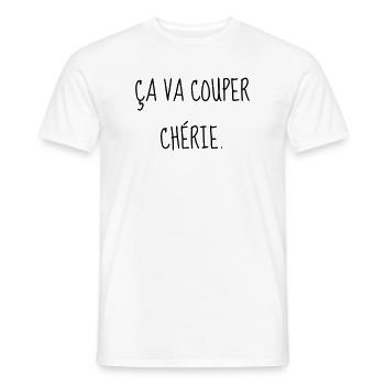 Cinéma / Citation / Série télé / Geek - T-shirt homme - blanc - Devant - AI Model Male 178 dark (178cm)