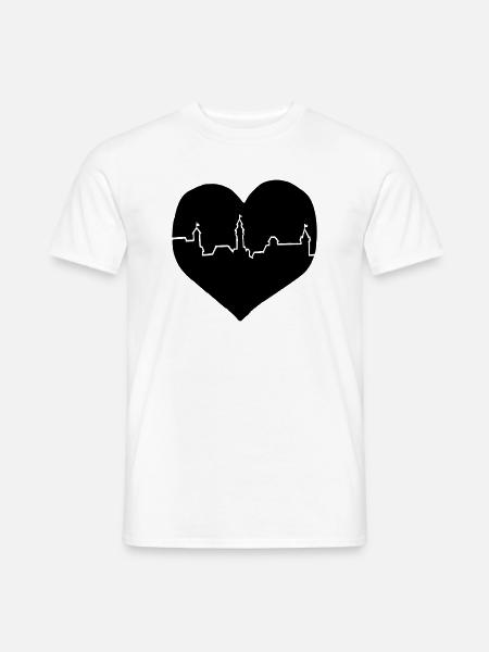 i love Nürnberg - Männer T-Shirt - Weiß