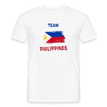 Team Philippines / Manila - Men's T-Shirt - white - Front - AI Model Male 178 dark (178cm)
