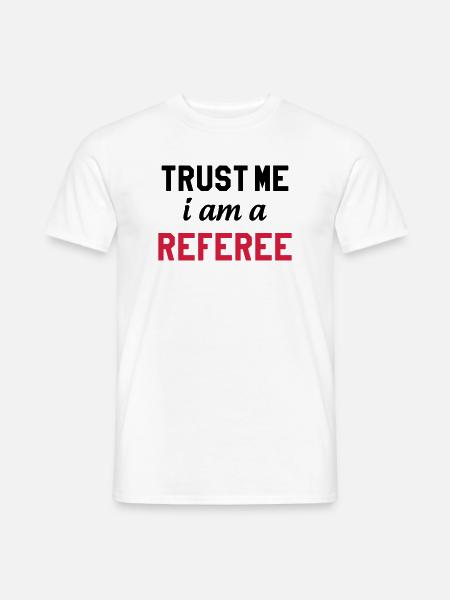 Referee - Schiedsrichter Arbitre - Sport - Match - T-shirt homme - blanc