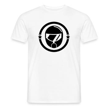Go-Kart / Karting / Kart / Fahrer - Männer T-Shirt - Weiß - Vorne - AI Model Male 178 dark (178cm)