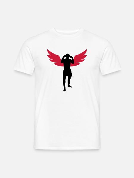 Kickboxing / Kickboxer / Kick Boxing / Kick Boxer - Men's T-Shirt - white
