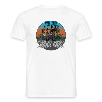 Nous sommes imparables - T-shirt homme - blanc - Devant - AI Model Male 178 dark (178cm)