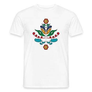 Kurbits in Color - Men's T-Shirt - white - Front - AI Model Male 178 dark (178cm)