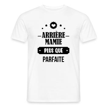 Großmütter / Oma / Mami / Großmutter / Mamy - Männer T-Shirt - Weiß - Vorne - AI Model Male 178 dark (178cm)