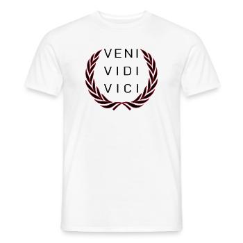 Veni Vidi Vici - Männer T-Shirt - Weiß - Vorne - AI Model Male 178 dark (178cm)