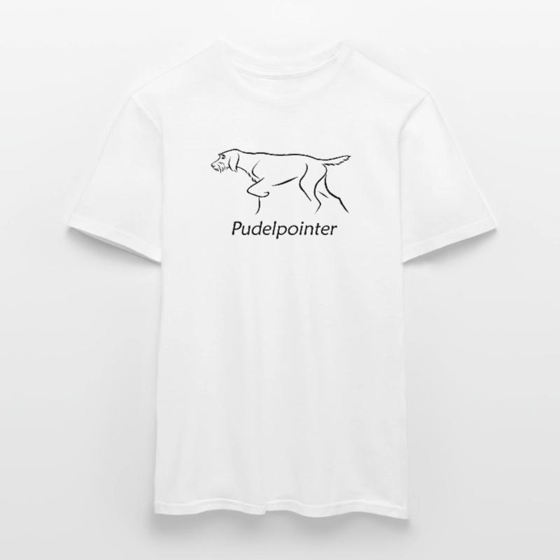 Poodle pointer Men’s T-shirt