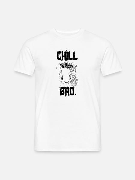 Chill Bro Proboscis Monkey Gift - Men's T-Shirt - white