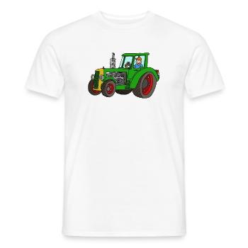 Trepeurs - T-shirt homme - blanc - Devant - AI Model Male 178 dark (178cm)