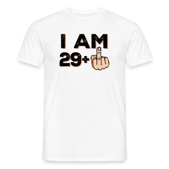 Birthday Statement 30 Years Old - Men's T-Shirt - white - Front - AI Model Male 178 dark (178cm)