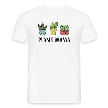 Jardin jardin jardin - T-shirt homme - blanc - Devant - AI Model Male 178 dark (178cm)
