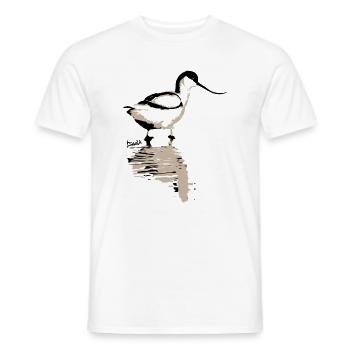 East Frisia Collection: Saber Beaks - Men's T-Shirt - white - Front - AI Model Male 178 dark (178cm)