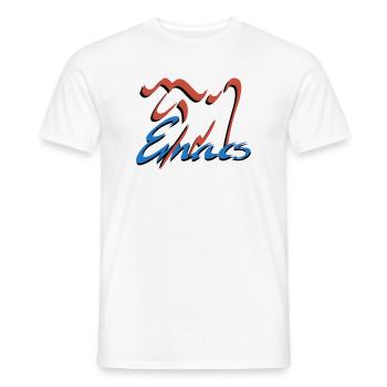 Emacs Programmierung Linux - Männer T-Shirt - Weiß - Vorne - AI Model Male 178 dark (178cm)