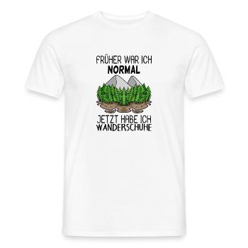 Berg Berge Wandern - Männer T-Shirt - Weiß - Vorne - AI Model Male 178 dark (178cm)