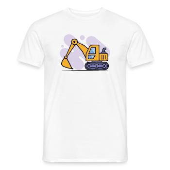 Kids Bagger Spielzeug - Männer T-Shirt - Weiß - Vorne - AI Model Male 178 dark (178cm)