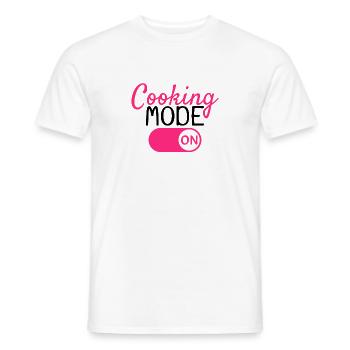 Cooking Cook - Men's T-Shirt - white - Front - AI Model Male 178 dark (178cm)