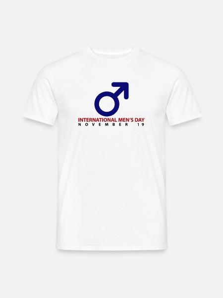 International Men's Day - Men's T-Shirt - white