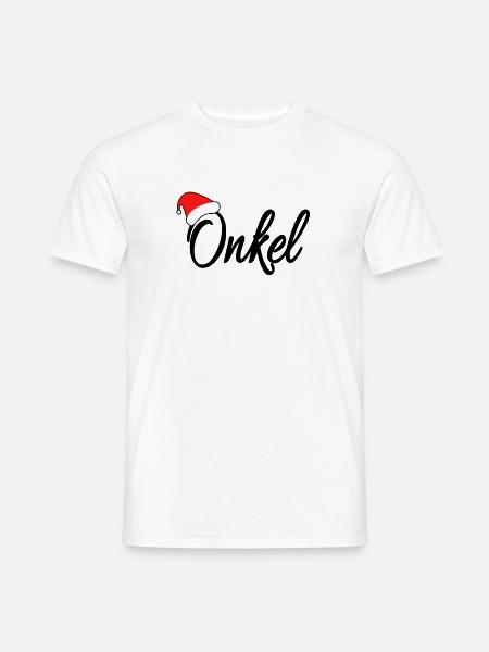 Weihnachten Onkel - Männer T-Shirt - Weiß