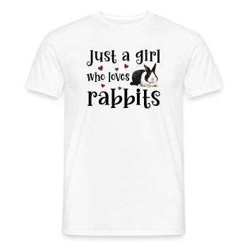 Lapin Lapin - T-shirt homme - blanc - Devant - AI Model Male 178 dark (178cm)