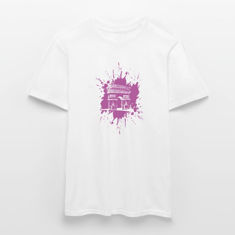 Arc de triomphe | Triumpfbogen Paris | Splash Männer T-Shirt