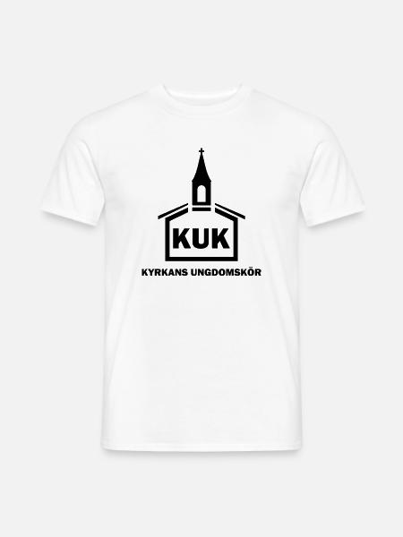 Kyrkans ungdomskör - T-shirt herr - vit