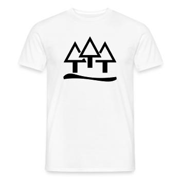 Waldkind - Männer T-Shirt - Weiß - Vorne - AI Model Male 178 dark (178cm)
