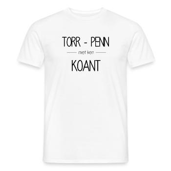 Torr-penn met ken koant - T-shirt homme - blanc - Devant - AI Model Male 178 dark (178cm)