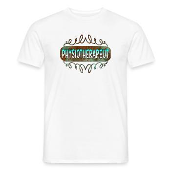 Physiotherapeut - Männer T-Shirt - Weiß - Vorne - AI Model Male 178 dark (178cm)