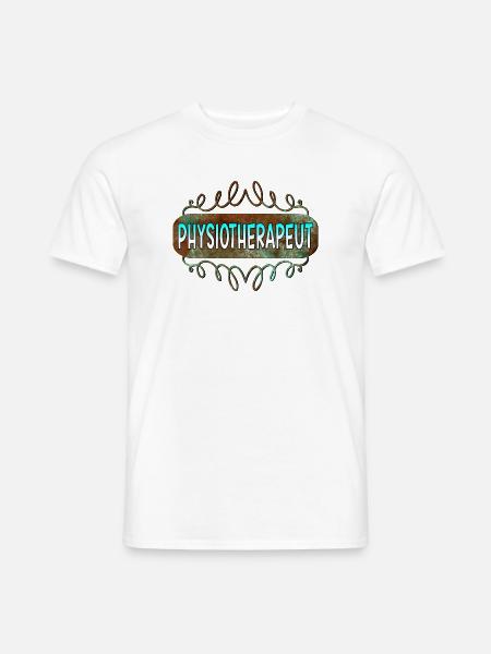 Physiotherapeut - Männer T-Shirt - Weiß