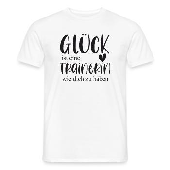 Trainerin Bedanken Geschenk Glück Abschied - Männer T-Shirt - Weiß - Vorne - AI Model Male 178 dark (178cm)