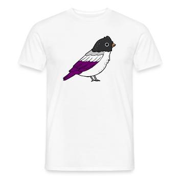 Asexueller Vogel Ace Pride - Männer T-Shirt - Weiß - Vorne - AI Model Male 178 dark (178cm)