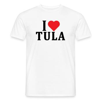 T-shirt J’adore Tula t-shirt Sardaigne idée cadeau - T-shirt homme - blanc - Devant - AI Model Male 178 dark (178cm)