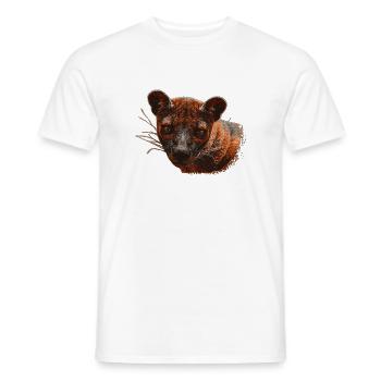 beliebte Tiergeschenke, Frettkatze, Carnivore - Männer T-Shirt - Weiß - Vorne - AI Model Male 178 dark (178cm)