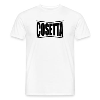 t-shirt Cosetta t-shirt gift idea - Men's T-Shirt - white - Front - AI Model Male 178 dark (178cm)