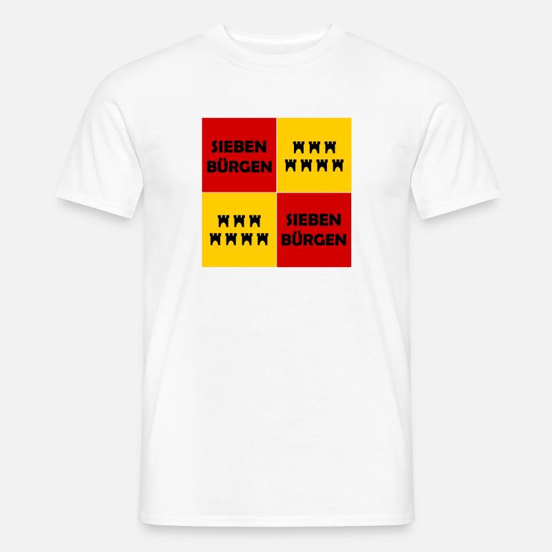 Der Siebenbürger - Männer T-Shirt - Weiß