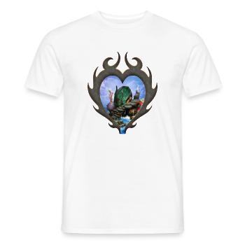 Kleine Fee am Strand - Männer T-Shirt - Weiß - Vorne - AI Model Male 178 dark (178cm)