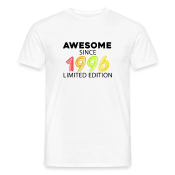 Fantastique depuis 1996 - né en 1996 - T-shirt homme - blanc - Devant - AI Model Male 178 dark (178cm)