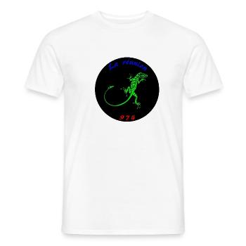 Réunion - Männer T-Shirt - Weiß - Vorne - AI Model Male 178 dark (178cm)