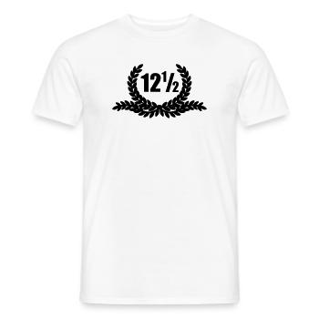 Lauwerkrans 12 und ein halbes Jahr - Männer T-Shirt - Weiß - Vorne - AI Model Male 178 dark (178cm)