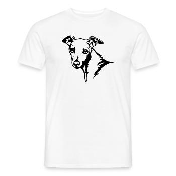 Italian wind chime head - Men's T-Shirt - white - Front - AI Model Male 178 dark (178cm)