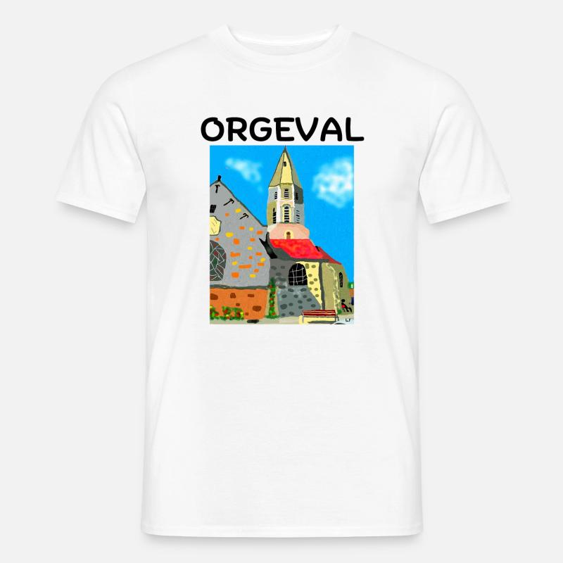 Orgeval, Yvelines, Versailles - Männer T-Shirt - Weiß