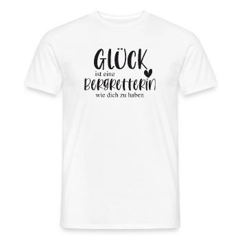 Bergretterin Berg Klettern Berg Geschenk - Männer T-Shirt - Weiß - Vorne - AI Model Male 178 dark (178cm)