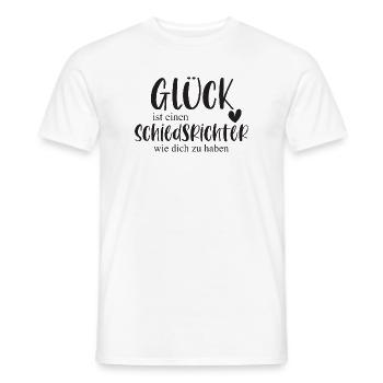 Schiedsrichter Sport Sportart Schiri Fußball - Männer T-Shirt - Weiß - Vorne - AI Model Male 178 dark (178cm)