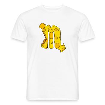 Sternzeichen Skorpion - Männer T-Shirt - Weiß - Vorne - AI Model Male 178 dark (178cm)