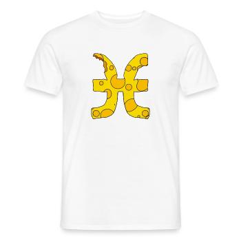 Sternzeichen Fische - Männer T-Shirt - Weiß - Vorne - AI Model Male 178 dark (178cm)