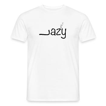 Paresseux - T-shirt homme - blanc - Devant - AI Model Male 178 dark (178cm)