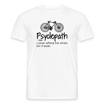 Awaiting design input - Men's T-Shirt - white - Front - AI Model Male 178 dark (178cm)