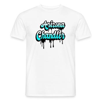 Design de Chandler Arizona - T-shirt homme - blanc - Devant - AI Model Male 178 dark (178cm)