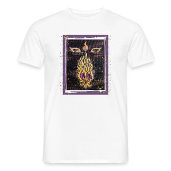 Archangel Lucifer's Purgatory Sonja Ariel von Staden - Men's T-Shirt - white - Front - AI Model Male 178 dark (178cm)